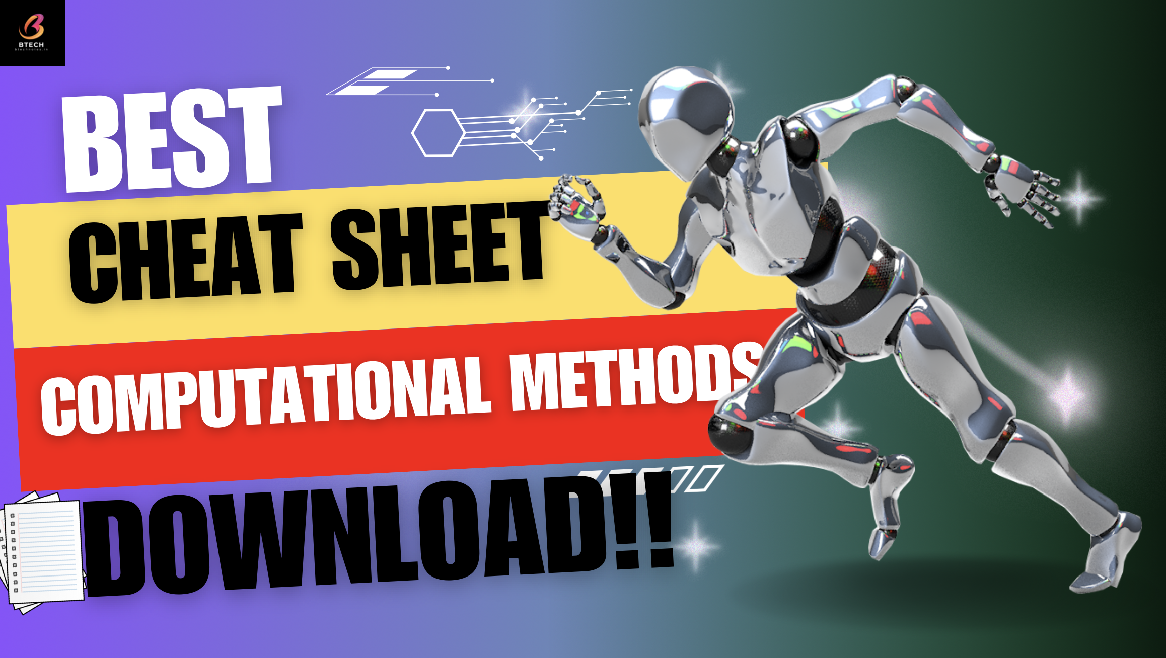 Computational Methods Cheat Sheet